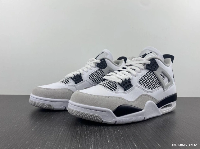 Rep Military DH6927-111 Black Jordan 4 Retro 0701